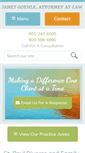 Mobile Screenshot of goehlelaw.com
